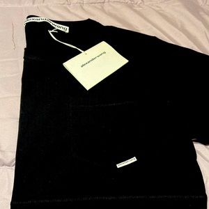 Alexander Wang Crop Top.. purchased from Alexander Wang. Black with tags